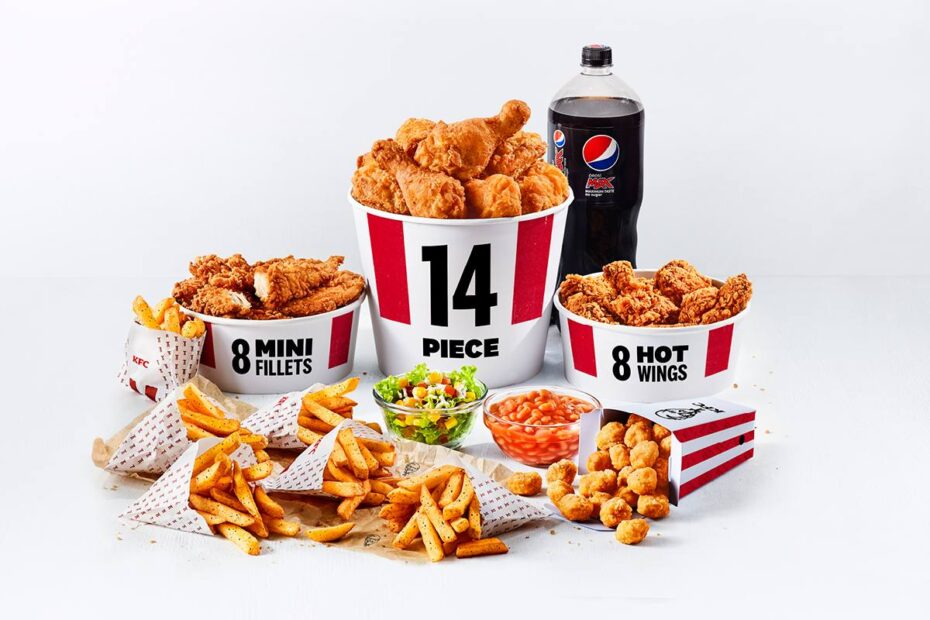 KFC Bucket Menu